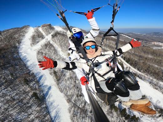 长白山万达鹰之翼航空飞行营地