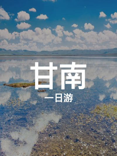 总览:"甘南一日精华游：草原、圣湖、古刹与湿地秘境"