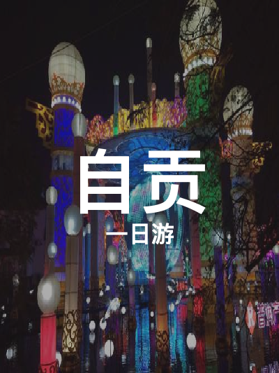 总览:**自贡一日游：恐龙、彩灯与盐业的奇幻之旅**